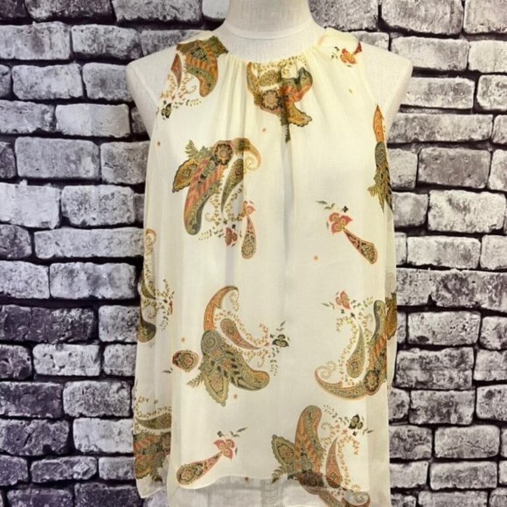 Vince Camuto Sleeveless Blouse Size Medium